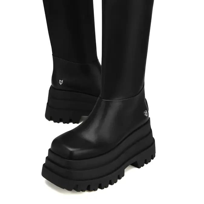 Giày Naked Wolfe Boost SASHA LEATHER 'BLACK' - Ảnh 3