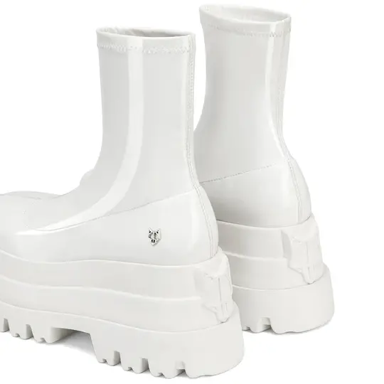 Giày Naked Wolfe Boost SASSY PATENT 'WHITE' - Ảnh 3