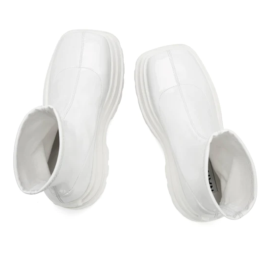 Giày Naked Wolfe Boost SASSY PATENT 'WHITE' - Ảnh 4