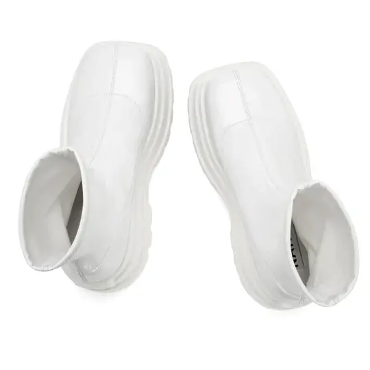 Giày Naked Wolfe Boost SASSY PATENT 'WHITE' - Ảnh 4