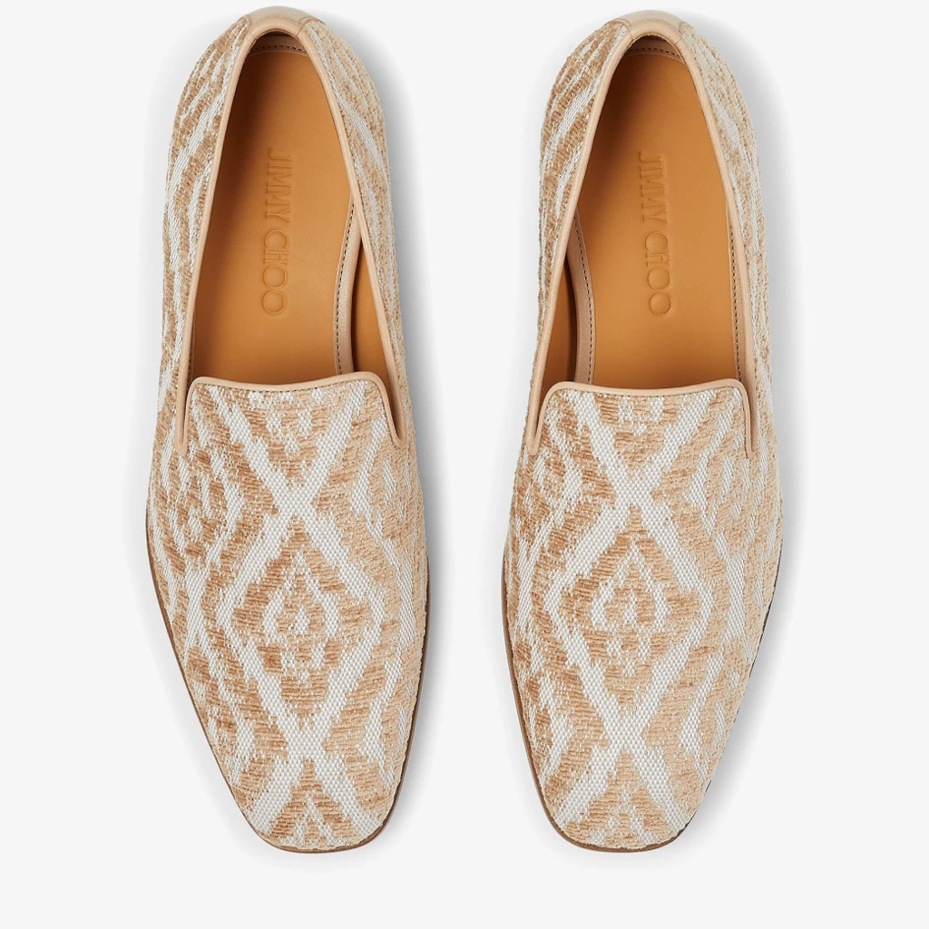 Giày Jimmy Choo Saul 'Barley' SAULFTZ121725 - Ảnh 4