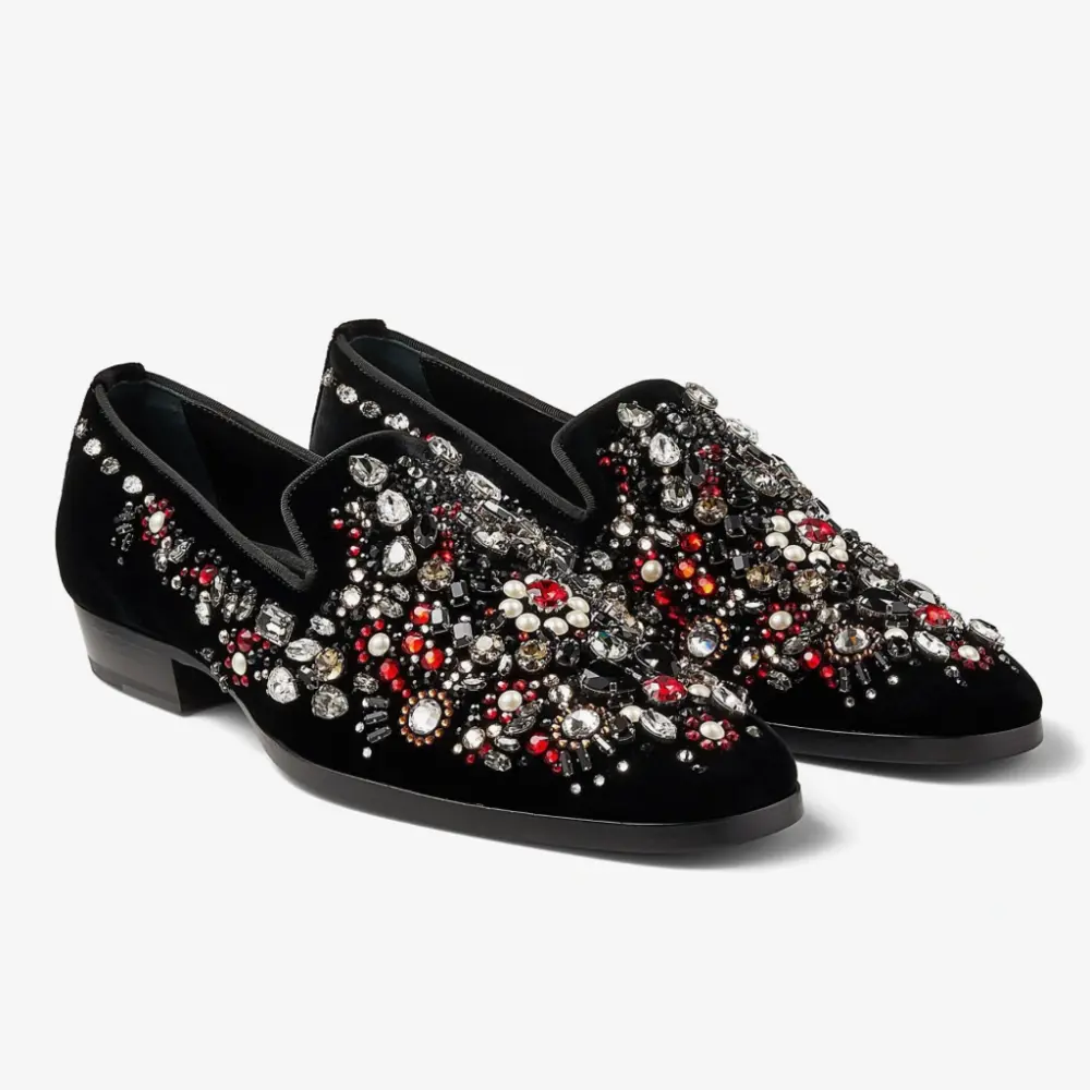 Alternative view of Giày Jimmy Choo Saul 'Black' SAULXJV010045