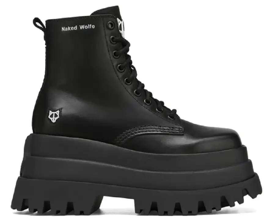 Giày Naked Wolfe Boost SLOANE LEATHER 'BLACK'