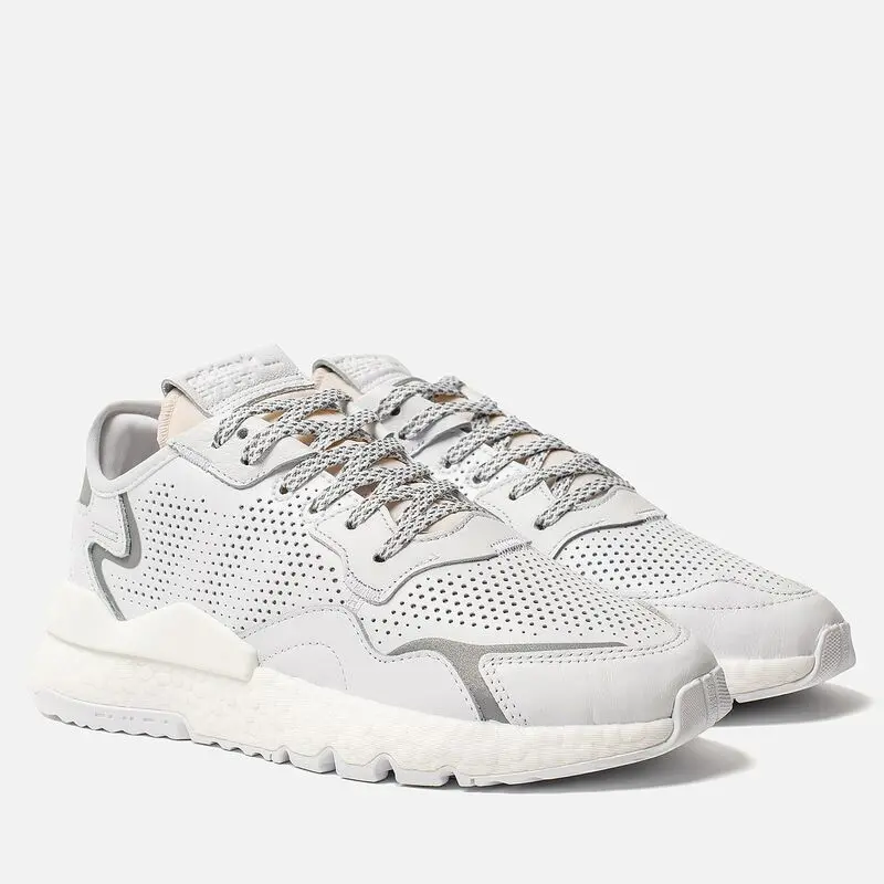 Giày Adidas Originals Nite Jogger Boost 'White' EF5401 - Ảnh 4