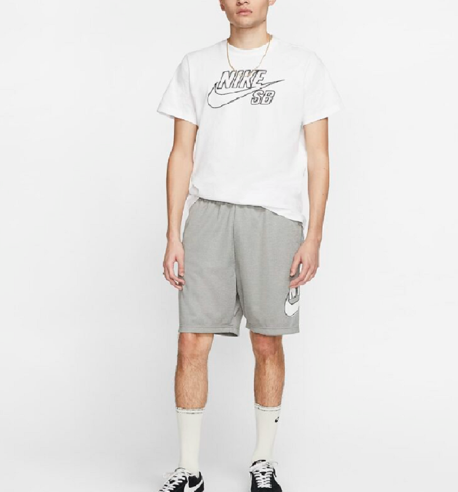 Quần Nike SB Sunday Mens Graphic Skate Shorts Dark Grey Heather CI5852-064 - Ảnh 4