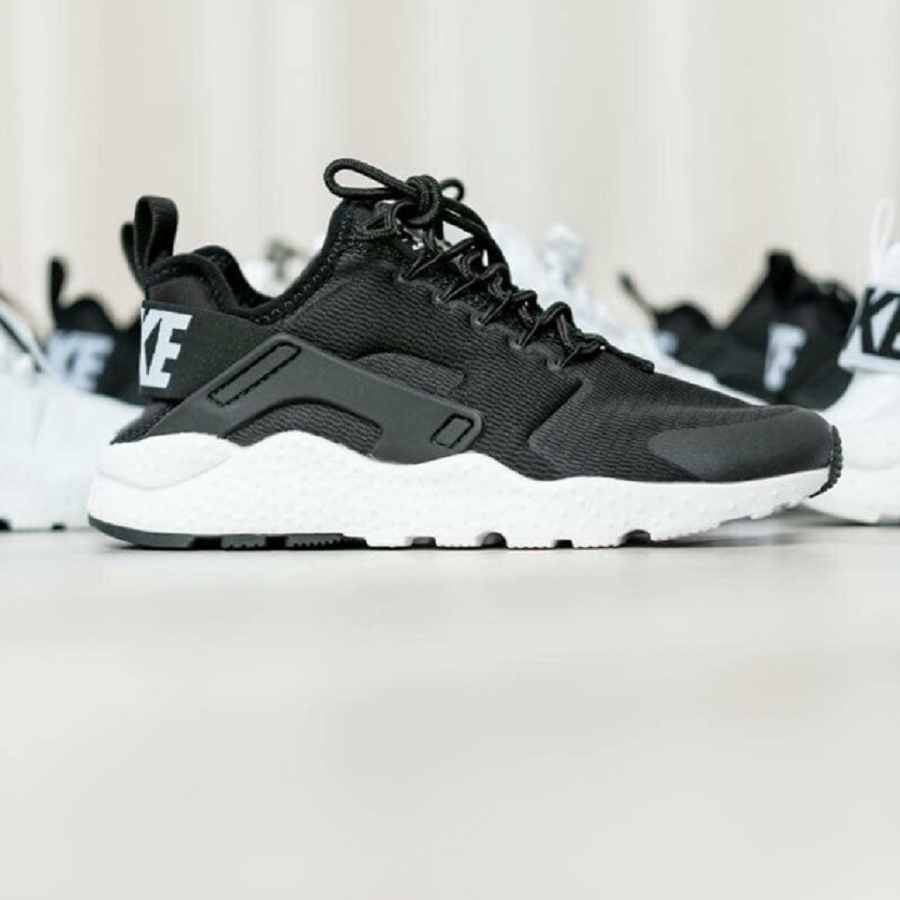 Giày Nike Wmns Air Huarache Run Ultra ‘Black White’ 819151-001 - Ảnh 4