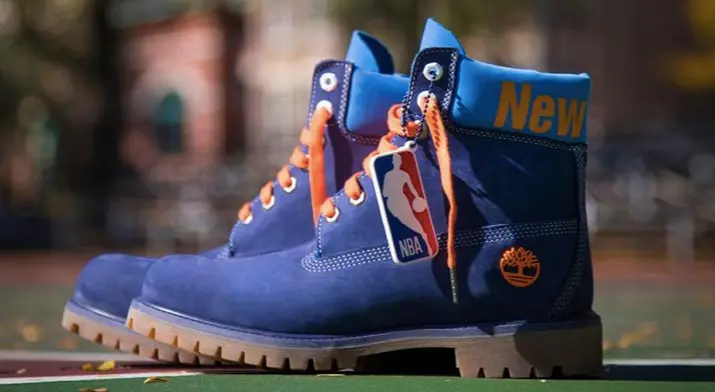 Alternative view of Giày Timberland NBA x 6 Inch Classic Premium Boot 'New York Knicks' TB0A2493-E09