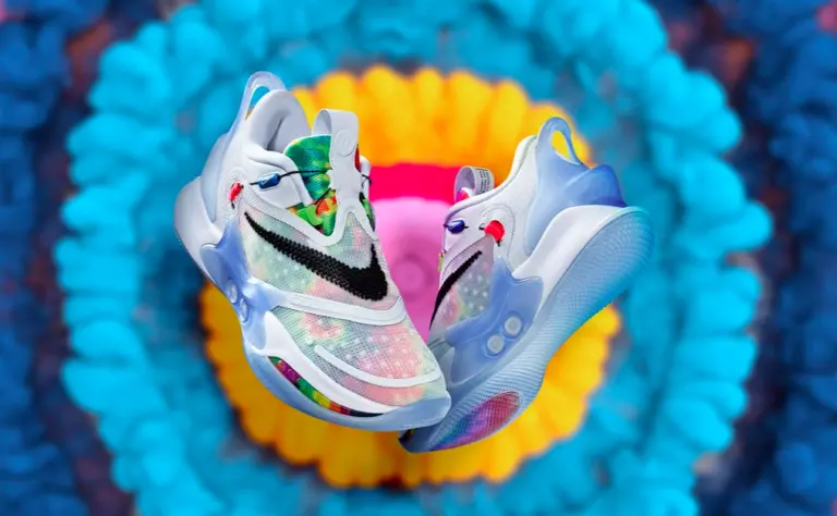 Giày Nike Adapt BB 2.0 Tie Dye BQ5397-100 - Ảnh 3