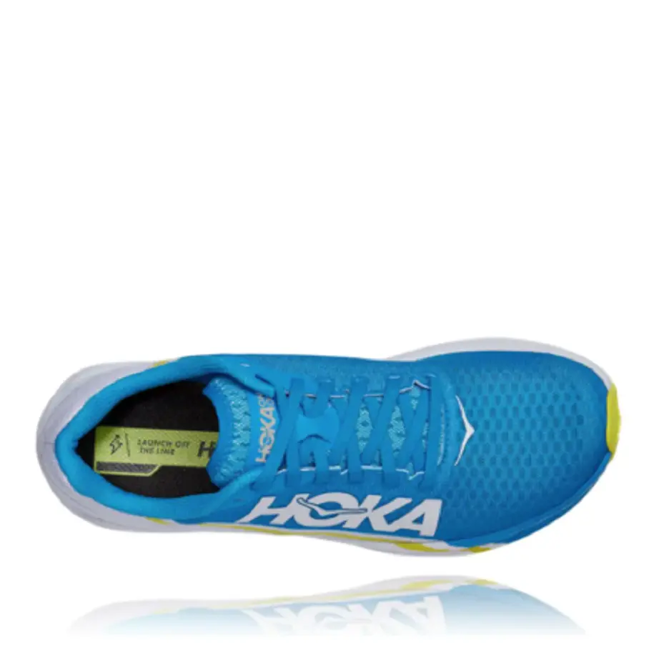 Alternative view of Giày Hoka One One Unisex Rocket X White Diva Blue 1113532-WDVB
