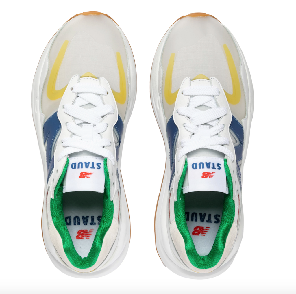 Giày New Balance STAUD x 574 'Rain Cloud Team Red' ML574ST - Ảnh 7