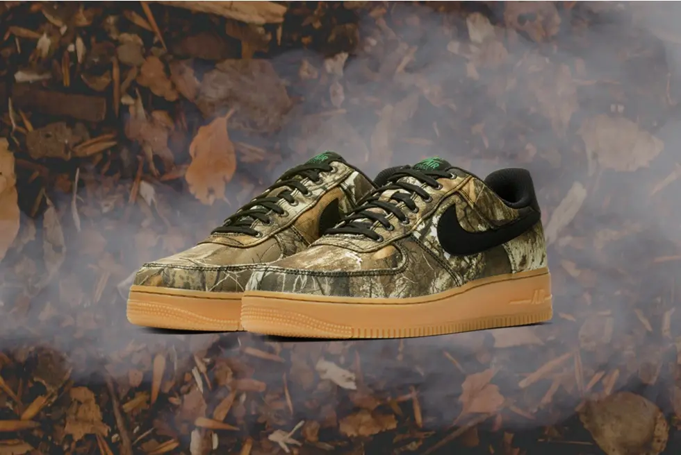 Giày Nike Air Force 1 Low 'Realtree Black' AV0749-001 - Ảnh 4