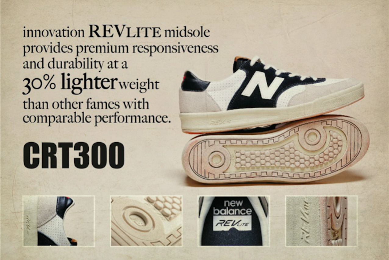 Giày New Balance CRT300 'Black Grey' CRT300CA - Ảnh 4