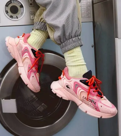 Alternative view of Giày Lacoste L003 Neo Textile 'Pink' RZ4001W53G-13C