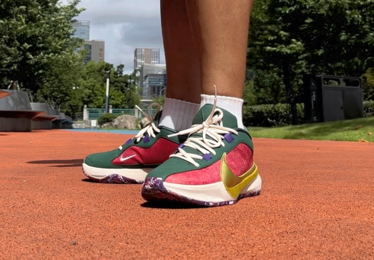 Giày Nike Zoom Freak 5 'Keep It A Buck' DZ2945-600 - Ảnh 3