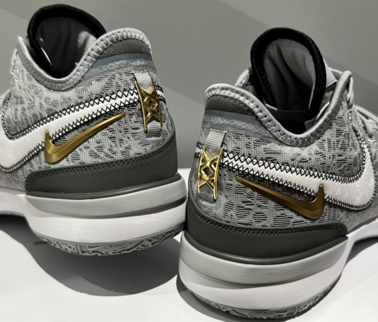 Giày Nike Zoom Lebron Nxxt Gen EP ‘ Grey Gold’ DR8788-004 - Ảnh 4