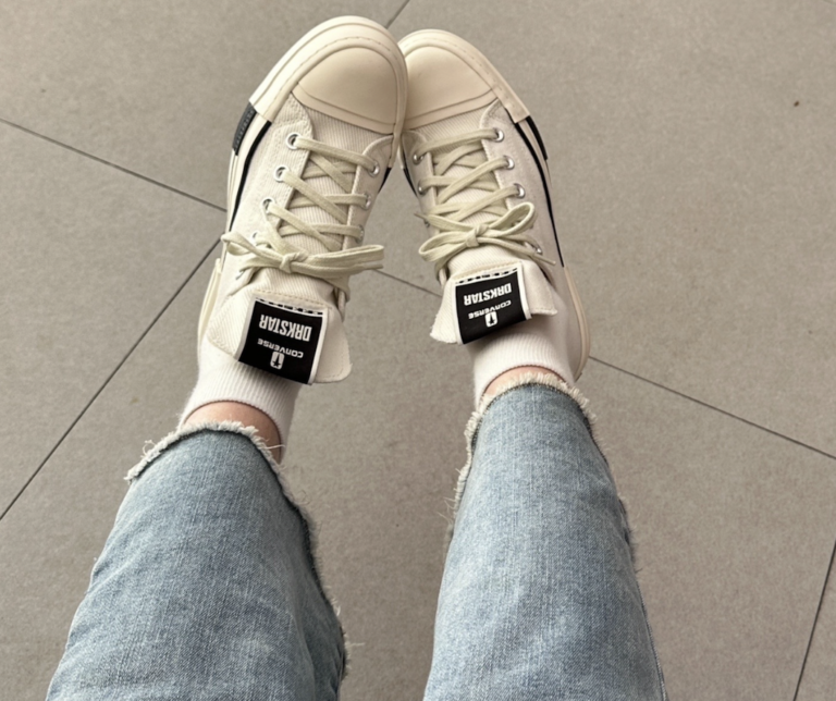 Giày Converse Rick Owens x Drkshdw Drkstar Chuck 70 ‘Egret’ A00134C - Ảnh 4