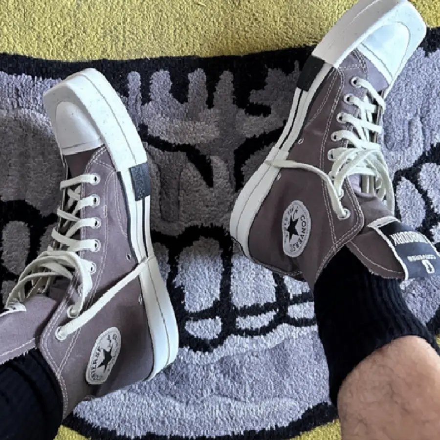 Giày Converse Rick Owens x Turbodrk Chuck ‘Iron’ A03938C - Ảnh 5