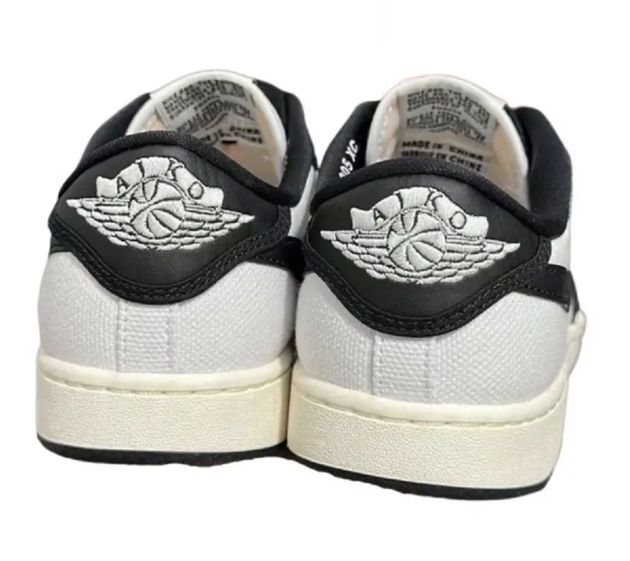 Alternative view of Giày Nike Air Jordan 1 KO Low ‘Black White’ DX4981-100