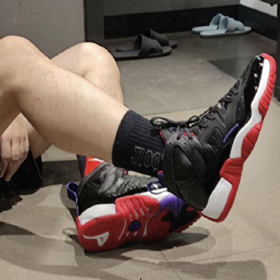 Giày Nike Air Jordan Jumpman Two Trey ‘Bred’ DO1925-001 - Ảnh 4