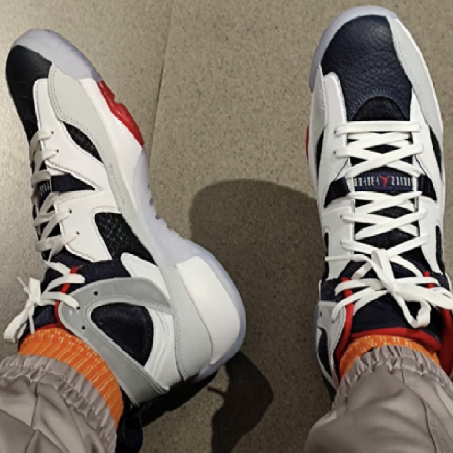 Giày Nike Air Jordan Jumpman Two Trey ‘Olympic’ DO1925-101 - Ảnh 4