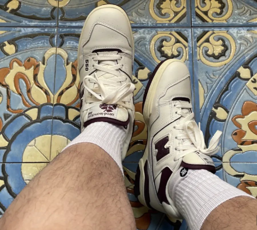 Alternative view of Giày New Balance Aimé Leon Dore x 550 ‘Purple’ BB550AR1