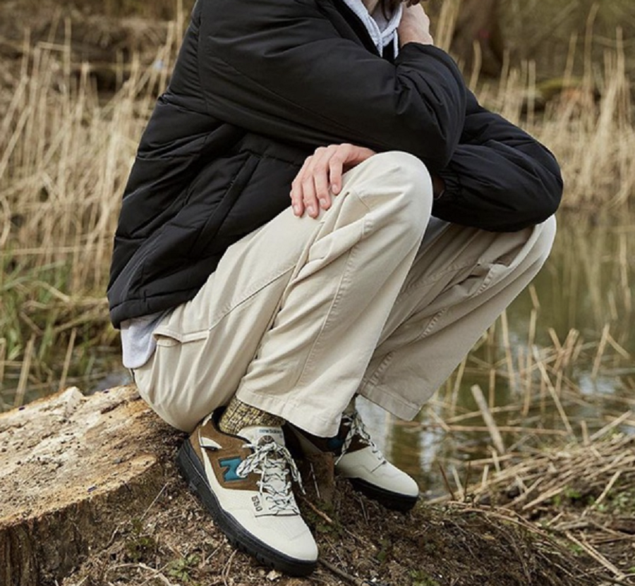 Giày New Balance Size? x 550 ‘Sand Brown’ BB550SI1 - Ảnh 4