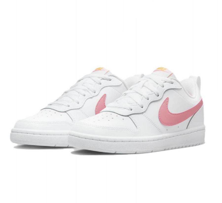 Giày Nike Court Borough Low 2 ‘White Coral Chalk’ BQ5448-124 - Ảnh 4