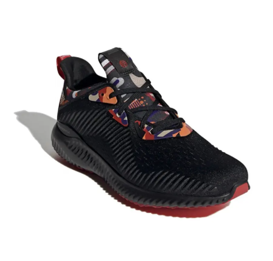 Giày Adidas Alphabounce 1 ‘Black Scarlet’ GZ8991 - Ảnh 4