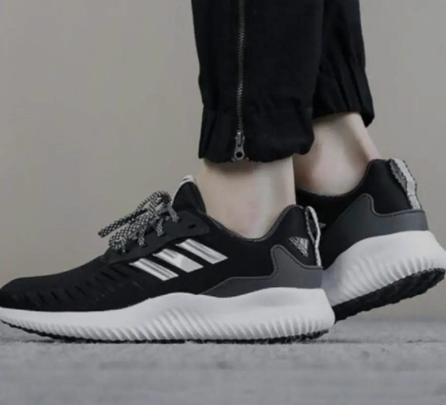 Alternative view of Giày Adidas Alphabounce RC W ‘Black’ B42656