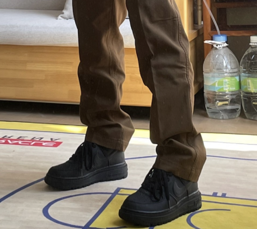 Giày Nike Air Force 1 Boot ‘Black Anthracite’ DA0418-001 - Ảnh 3