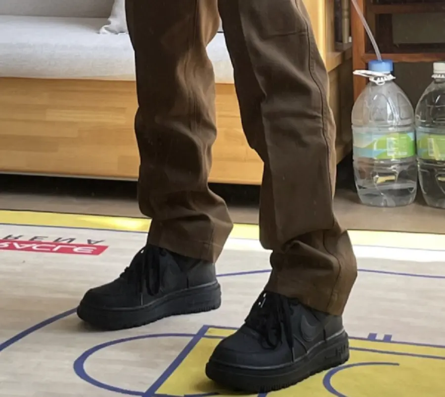 Giày Nike Air Force 1 Boot ‘Black Anthracite’ DA0418-001 - Ảnh 3