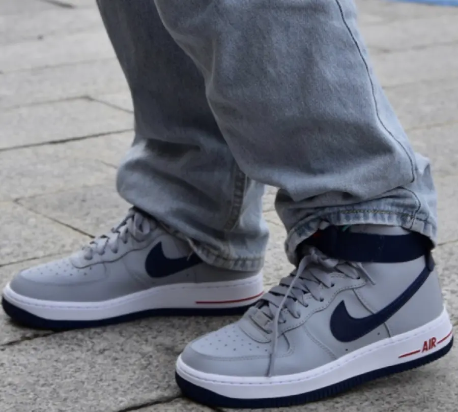 Giày Nike Air Force 1 High ‘New England Patriots’ DZ7338-001 - Ảnh 3