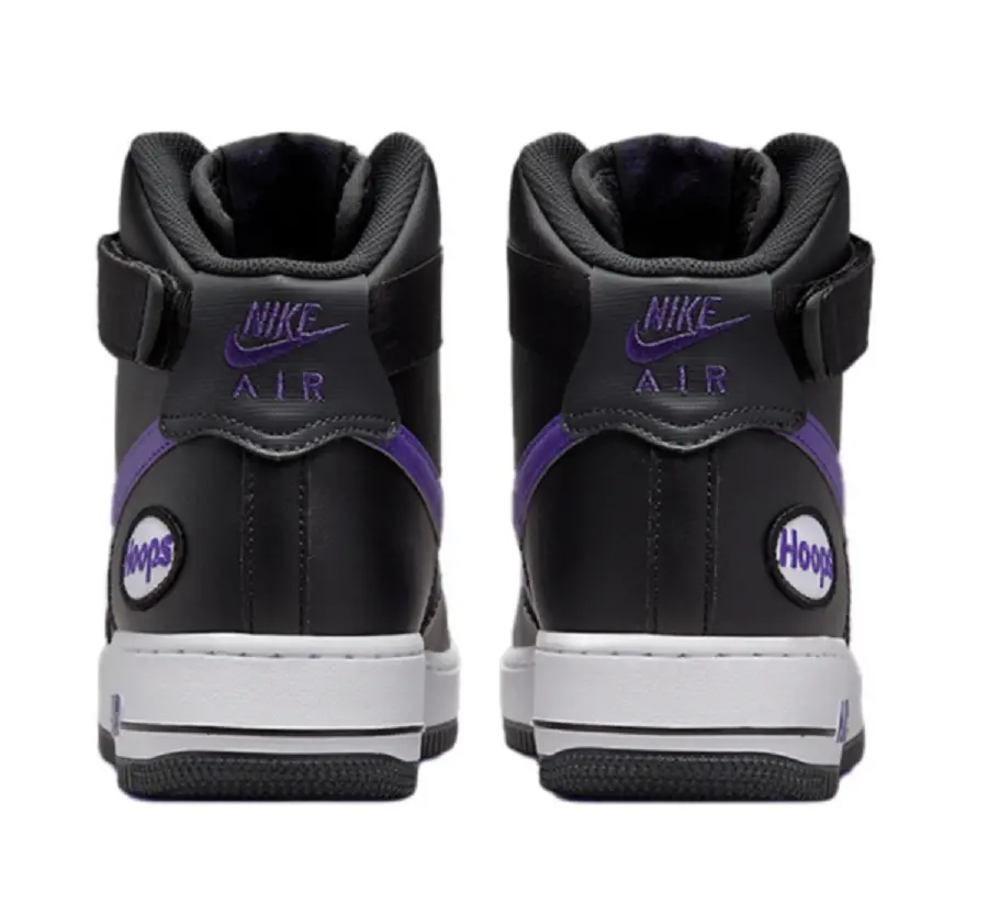 Giày Nike Air Force 1 High ’07 LV8 ‘Black Dark Iris’ DH7453-001 - Ảnh 4