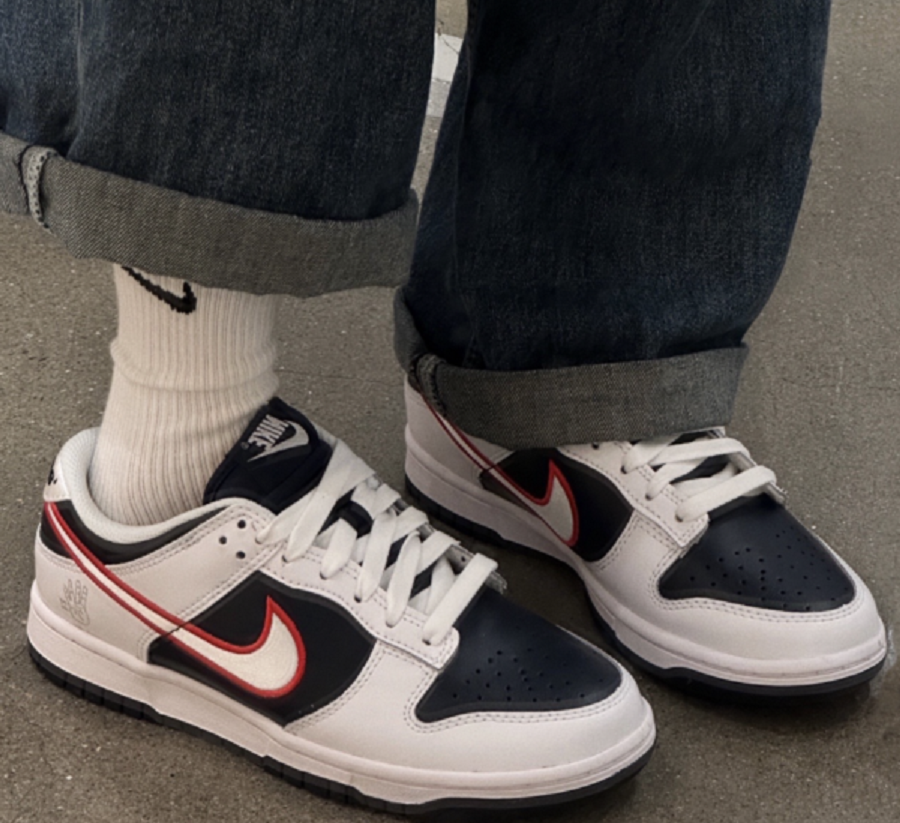 Giày Nike Dunk Low Premium ‘Houston Comets Four’ DZ2780-100 - Ảnh 4