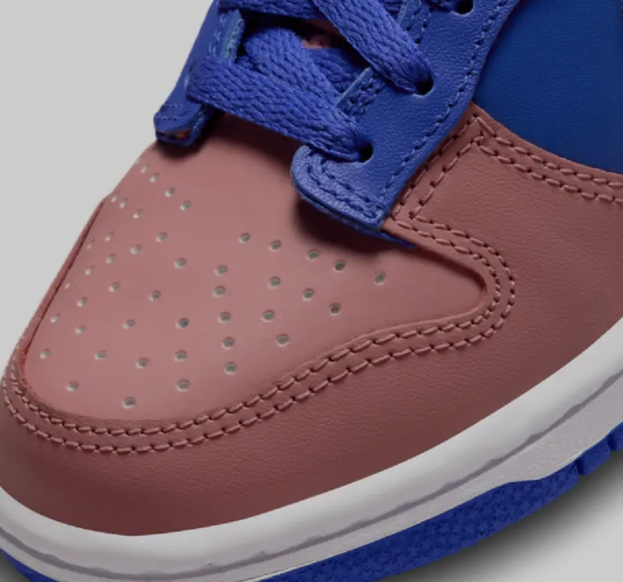 Giày Nike Dunk Low SE GS ‘Salmon Toe’ DZ2873-400 - Ảnh 4