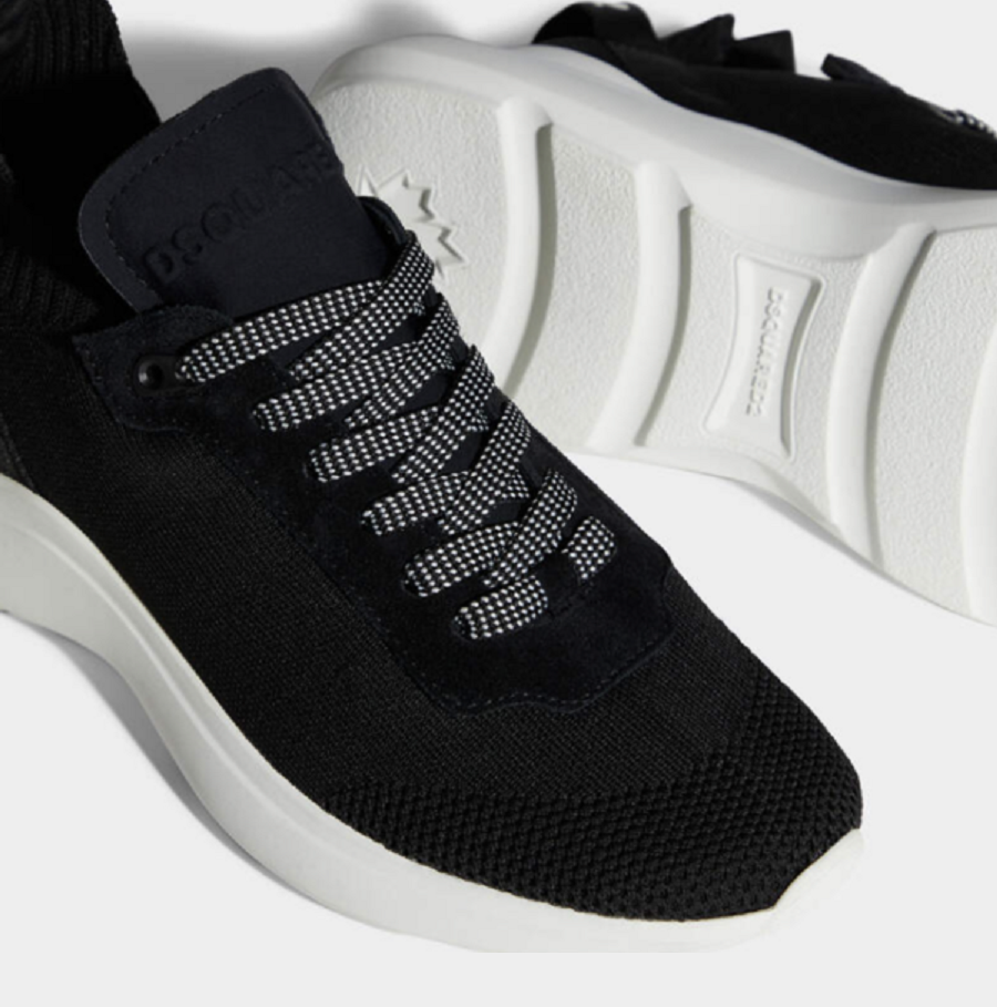 Giày Dsquared2 Fly Sneakers 'Black' SNM0286592062652124 - Ảnh 3