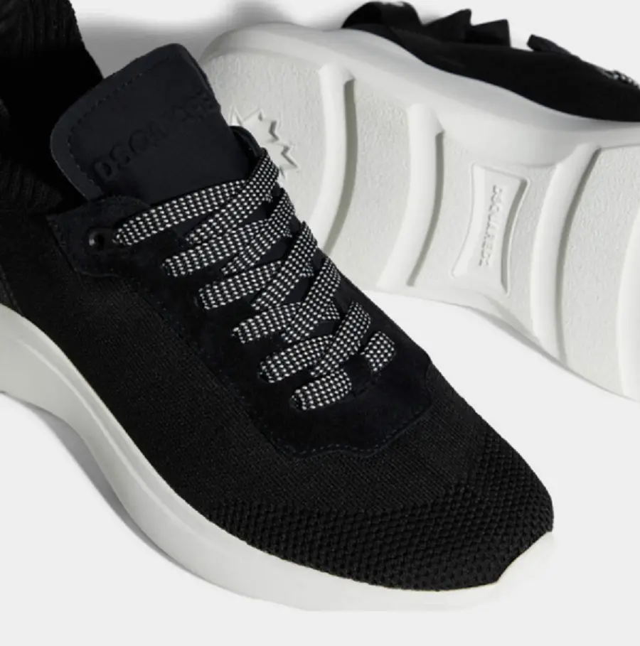 Giày Dsquared2 Fly Sneakers 'Black' SNM0286592062652124 - Ảnh 3