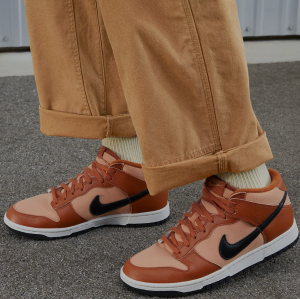 Alternative view of Giày Nike Dunk Mid 'Amber Brown' DZ2533-200