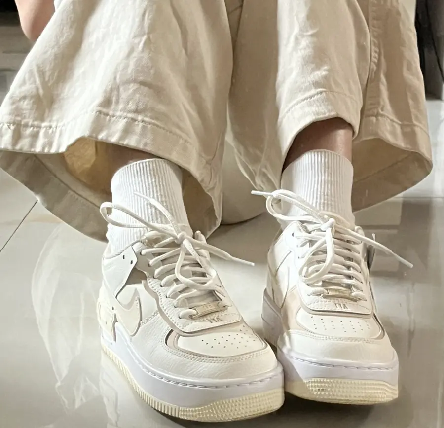 Giày Nike Air Force 1 Low ‘Sail Pale Ivory Sanddrift’ FQ6871-111 - Ảnh 4