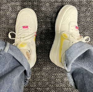 Alternative view of Giày Nike Air Force 1 Shadow ‘Sail Opti Yellow’ CZ0375-100
