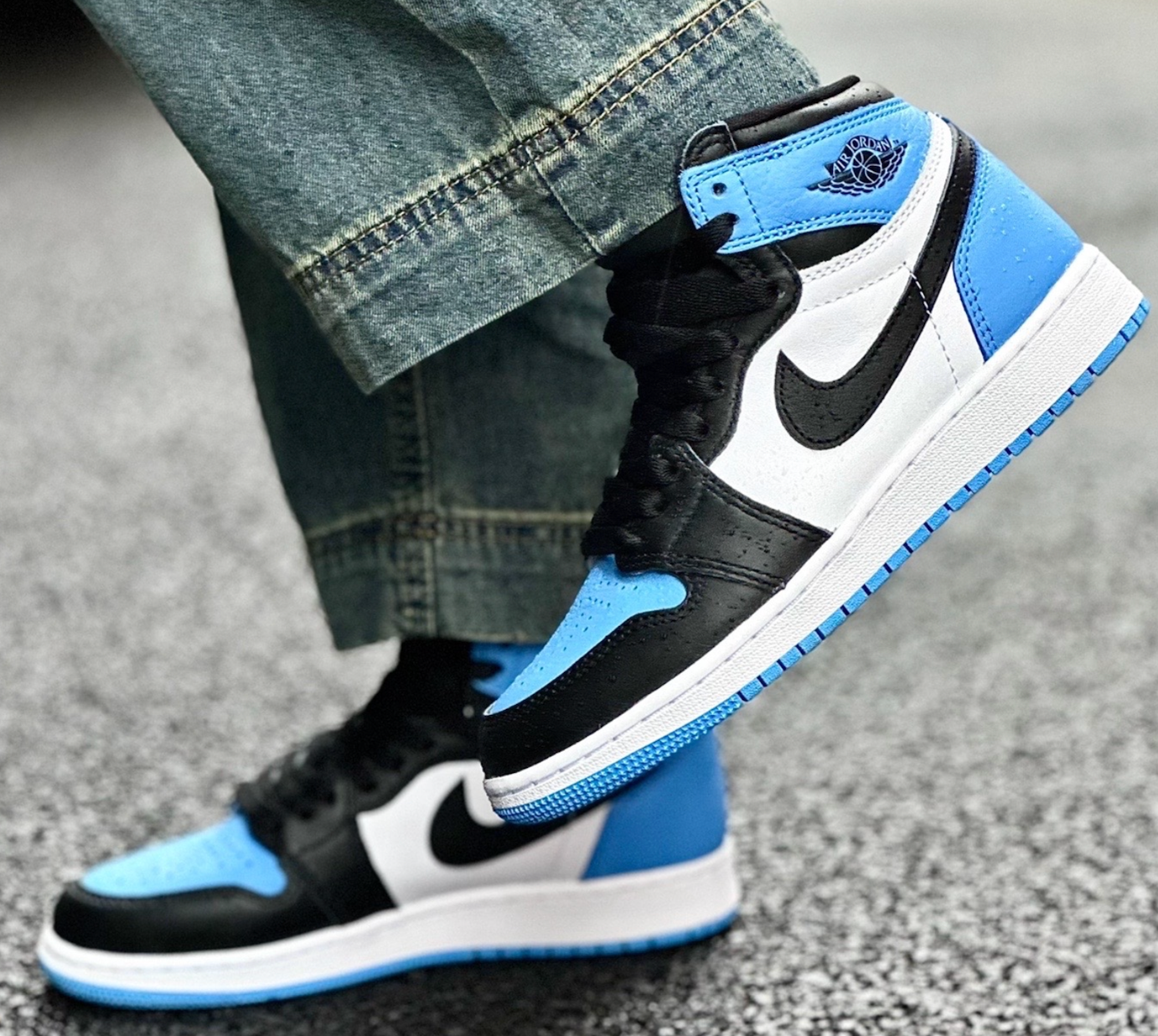 Giày Nike Air Jordan 1 OG UNC Toe 'University Blue' FD1437-400