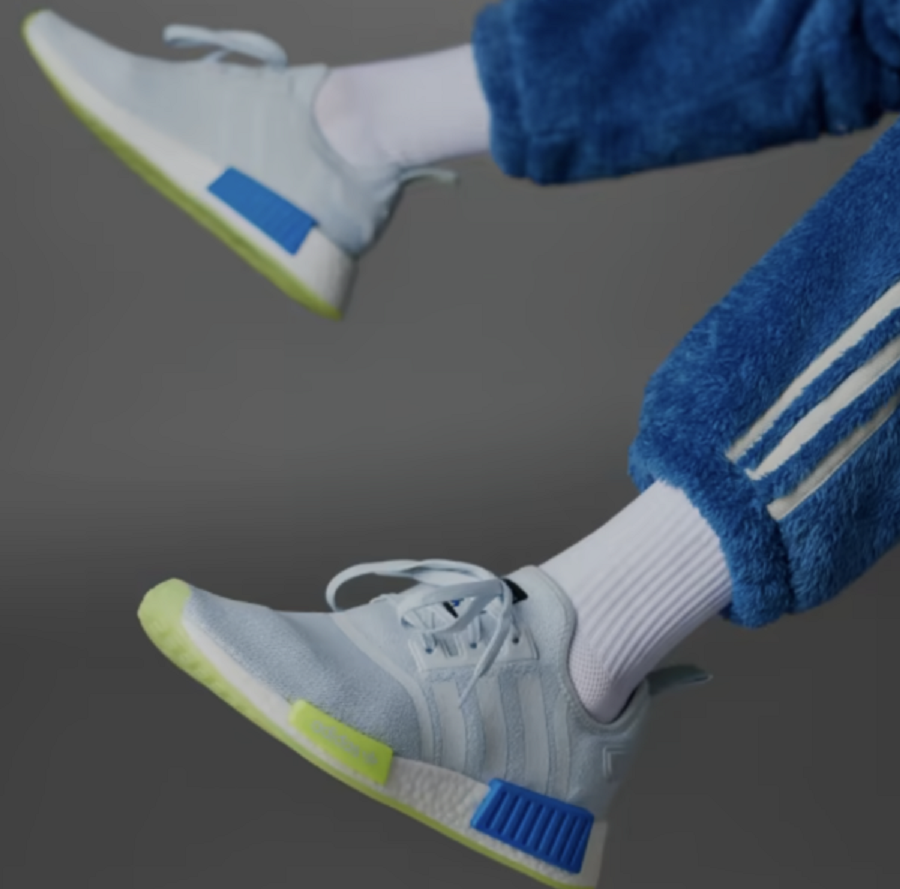 Giày Adidas NMD_R1 x Indigo Herz ‘Halo Blue’ IE1843 - Ảnh 3