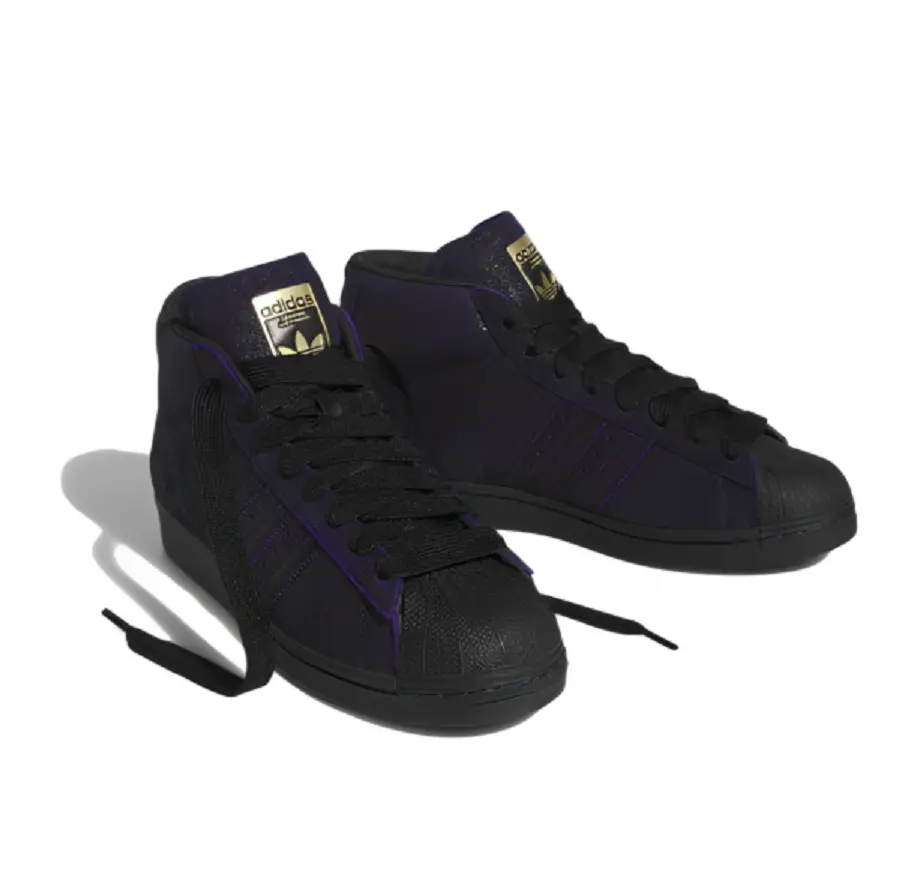 Giày Adidas Kader Sylla x Pro Model ‘Black Dark Purple’ IE4310 - Ảnh 4