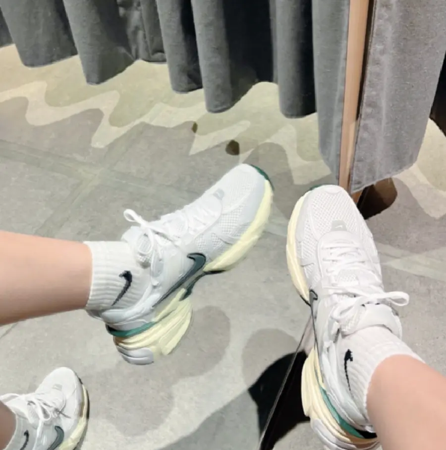 Giày Nike V2K Run Fir ‘White Green’ FD0736-101 - Ảnh 5