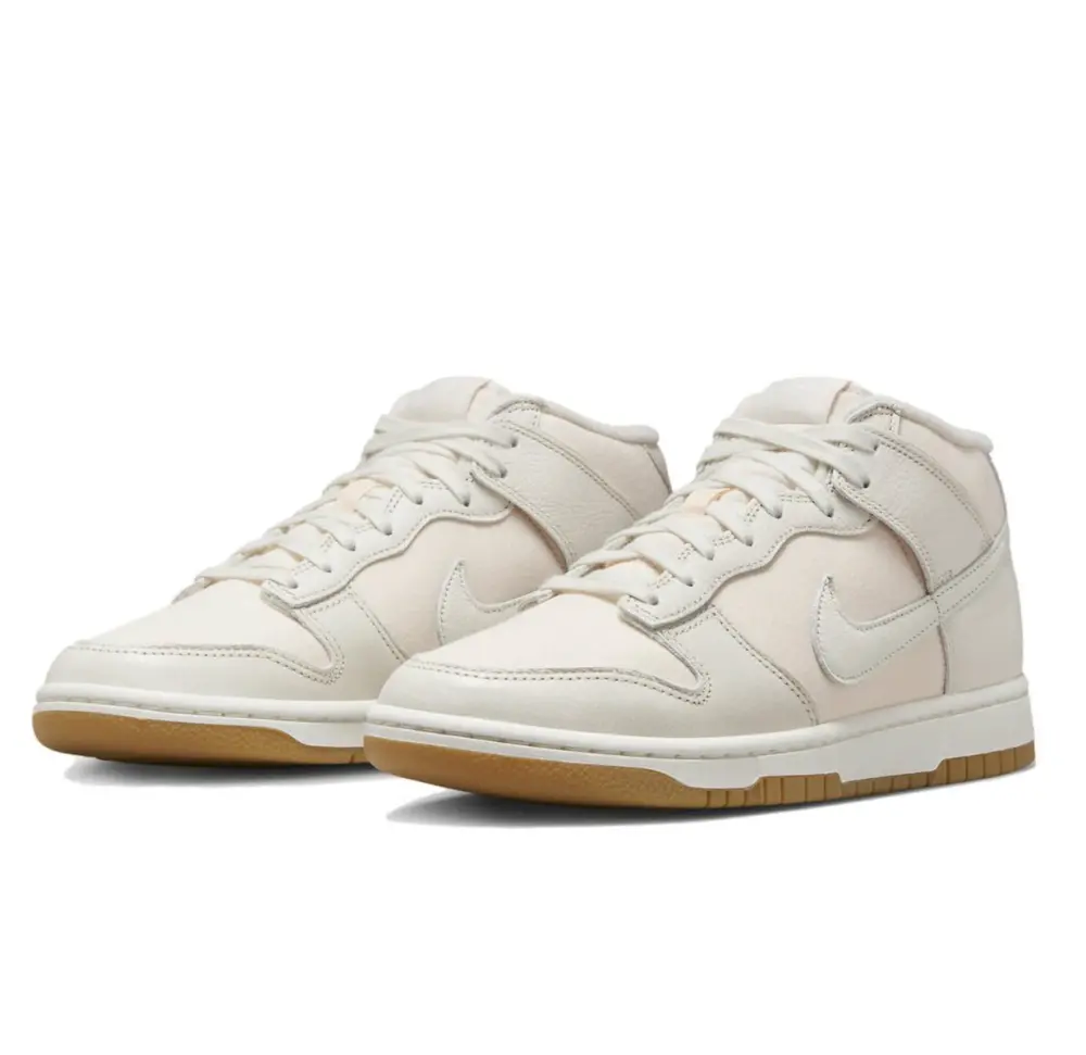 Giày Nike Dunk Mid 'Canvas Light Orewood Gum' DZ2533-100 - Ảnh 3