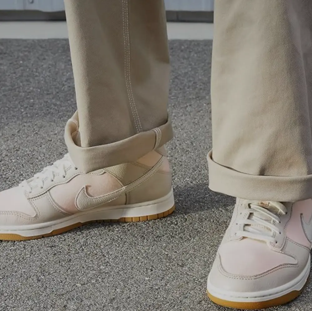Alternative view of Giày Nike Dunk Mid 'Canvas Light Orewood Gum' DZ2533-100