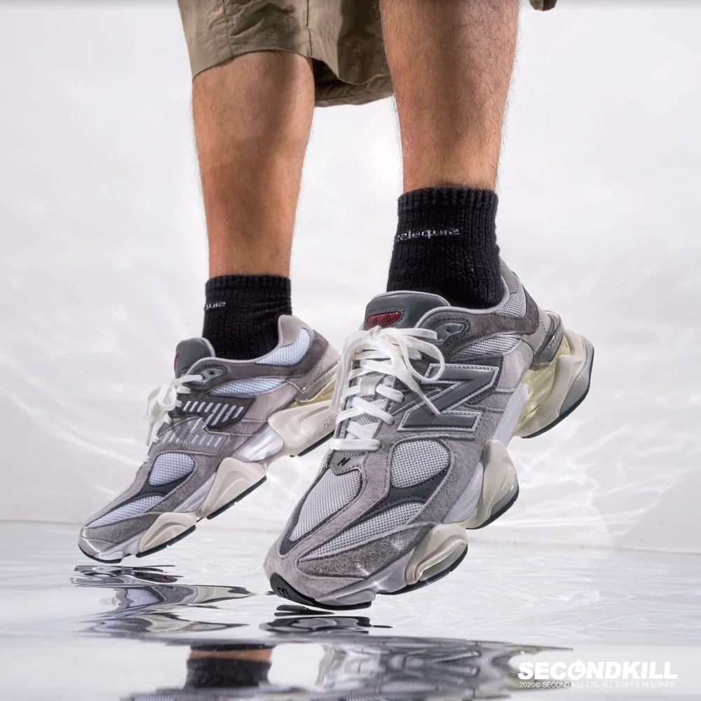 Giày New Balance 9060 'Rain Cloud' U9060GRY - Ảnh 6