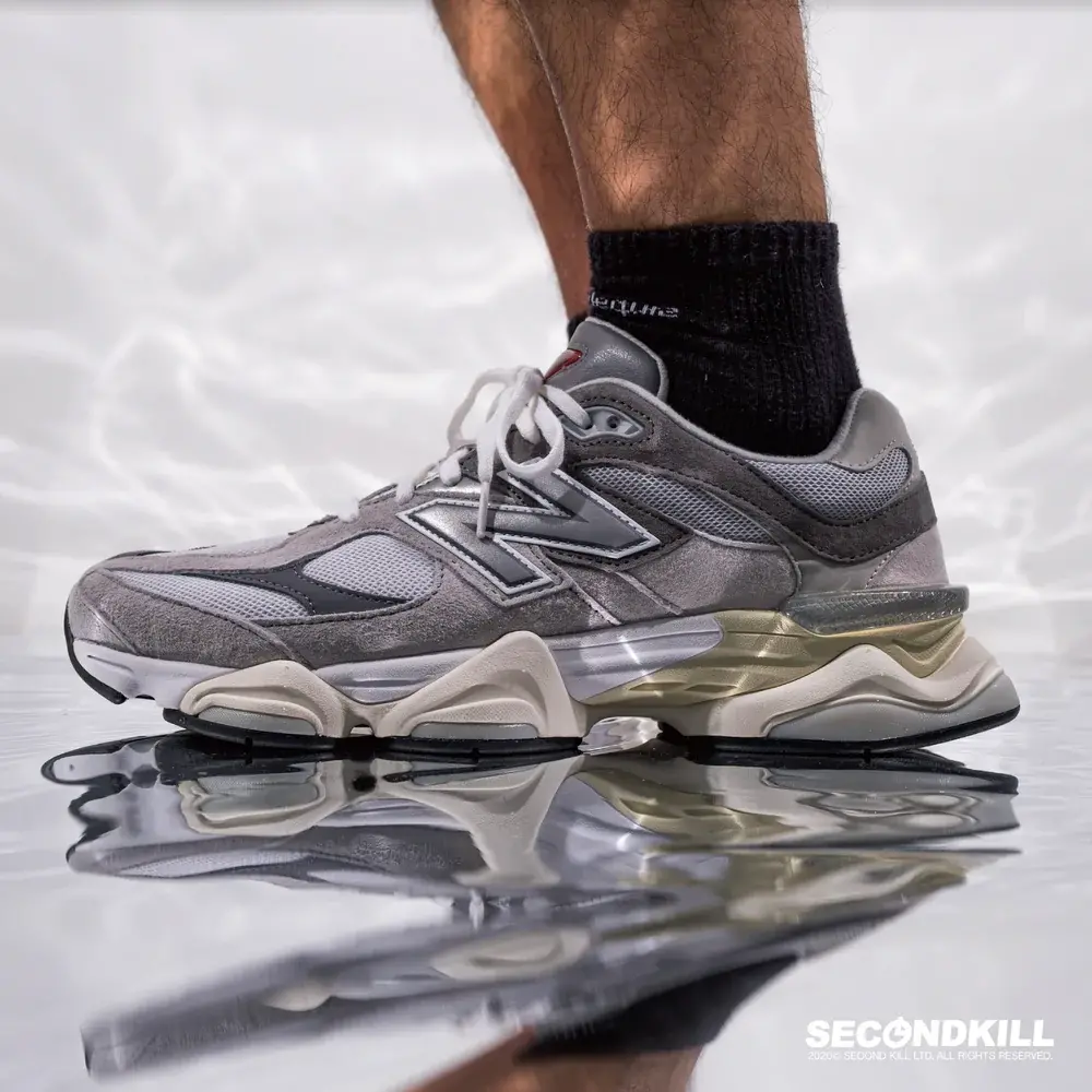 Alternative view of Giày New Balance 9060 'Rain Cloud' U9060GRY