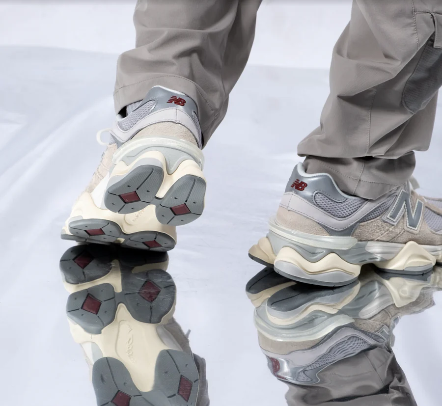 Giày New Balance 9060 'Lunar New Year Timberwolf Grey' U9060LNY - Ảnh 6
