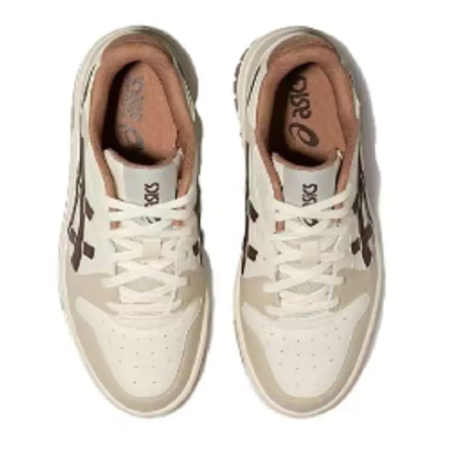 Giày Asics Court MZ 2.0 'White Brown' 1203A405-101 - Ảnh 3